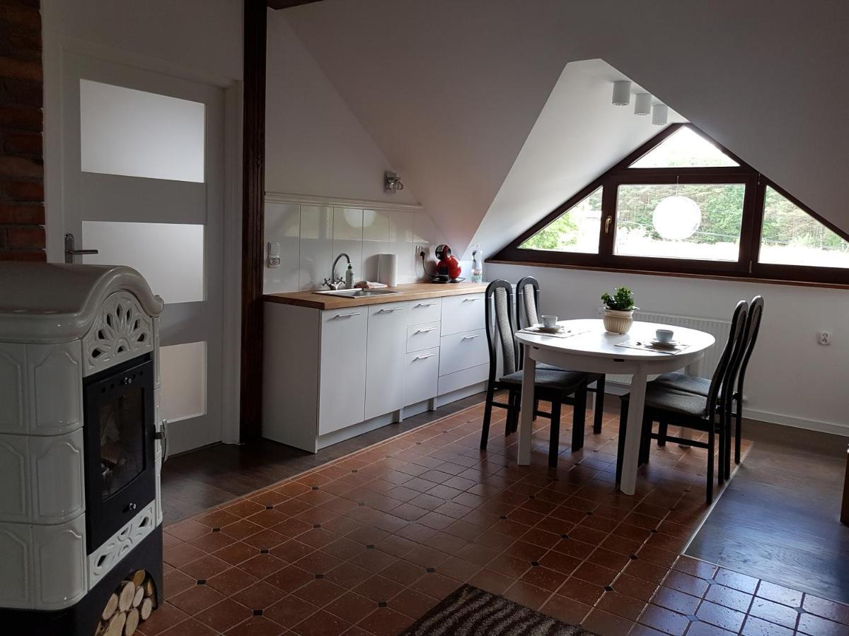Letniskowy Na Kaszubach Lub Z Kominkiem Lodge *